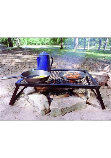 Evolite Ateş Üstü Izgara (Büyük Boy) Siyah