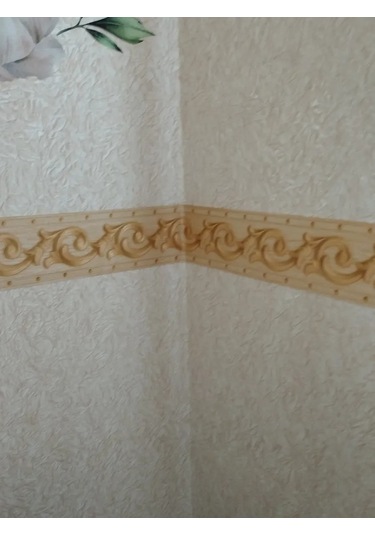 Domostroj Duvar Kağıdı İçin Kendinden Yapışkanlı Dekoratif Duvar Bordürü 176227859 Bej