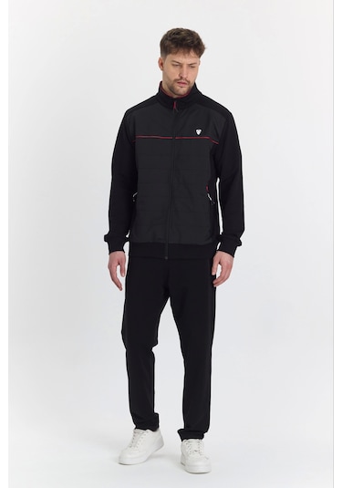 Moon Wear Fm 5727 Erkek Eşofman Takımı Siyah