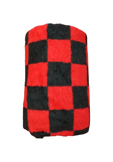Bekir Barış Tek Kişilik, Ekose Desenli, Peluş Genç Battaniyesi