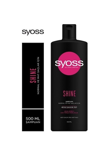 Syoss Shine Normal ve Mat Saçlar İçin Bakım Şampuanı 500 ML