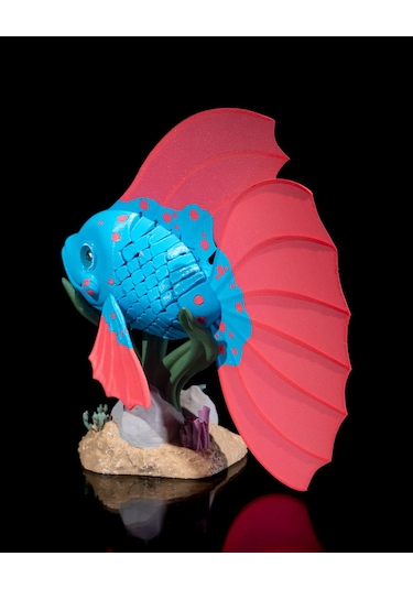 Hareketli Beta Balığı 18x17cm