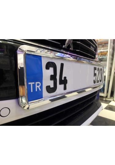 Consept Bmw F10 Krom Plakalık 2Adet