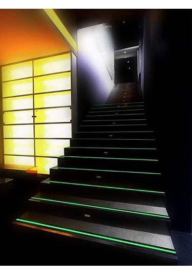 Fosforlu Kaydırmaz Bant İnce 25mmx25metre Fosforlu Zemin Kaymaz