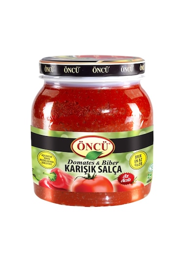 Öncü Domates & Biber Karışık Salçası Pet 1600 G