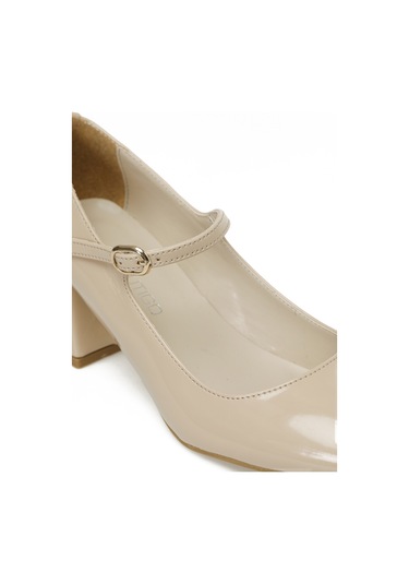 Butigo 24s-400 5fx Krem Kadın Topuklu Ayakkabı 000000000101983205 Bej