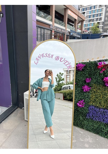 Vizon Alt Üst Takım - Yeşil Renk-198 Yeşil