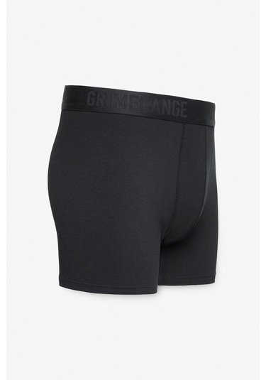 PETRUS Erkek 3'lü Paket Pamuklu Likralı Esnek Kumaş Siyah Boxer