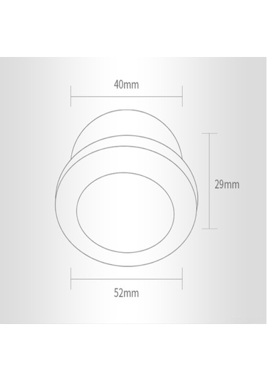 Xindoker Stainless Steel Led Aydınlatma, Mutfak Fırın Çıkartma, Dolap Işığı, Enerji Tasarruflu, Yumuşak Işık, 3000-6500k Renk, 4w, 3v, Dayanıklı, Kolay Kurulum
