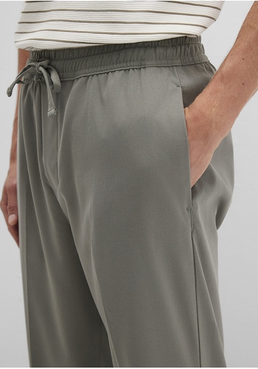 Mavi - Gri Pantolon 0010480-85485 Gri