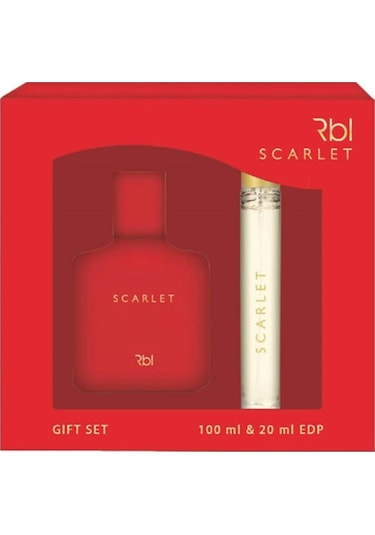 Rebul Scarlet Kadın Parfüm EDT 100 ML + Scarlet EDT 20 ML