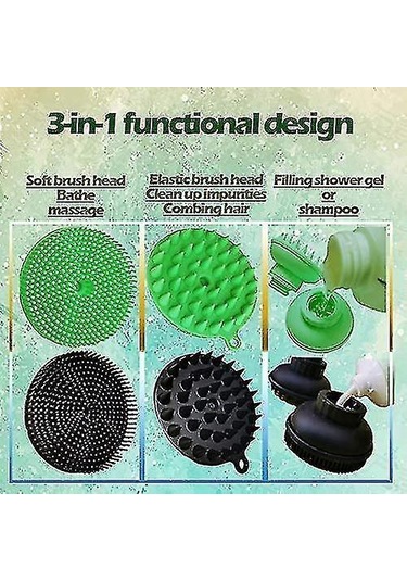 Pet Tarak Fırçaları 2 1 Pet Köpek Kedi Silikon Banyo Fırçası Köpek Banyo Fırçası Evcil Hayvan Banyo Yeşil