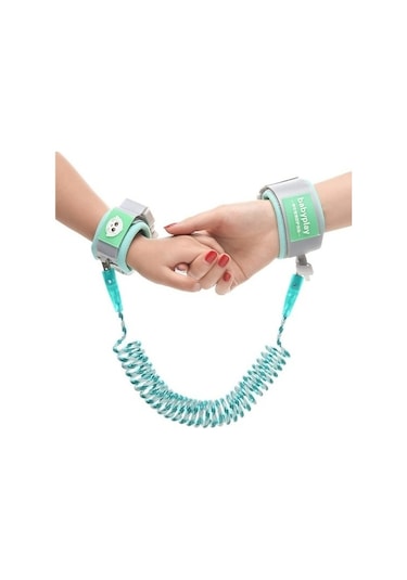 Karanlıkta Parlayan Anahtar Kilitli Çocuk Gezinme Önleyici Bileklik