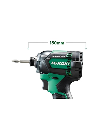 Hikoki WH18DC-2.0 18V/2.0AH 210NM Çift Akülü Şarjlı Darbeli Vidalama