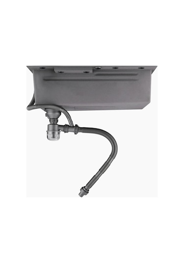 Krome Teknolojik Akıllı Eviye Seti Kombine Basic Nano Siyah Krm1010-Bl