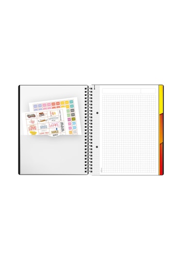 Elegance A5 Defter Kareli 160 Syf Spiralli