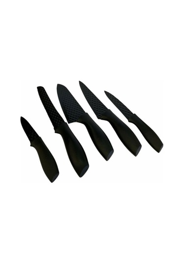 Arow Diamond 6'lı Bıçak Set Siyah Dc.tr-3493 Siyah