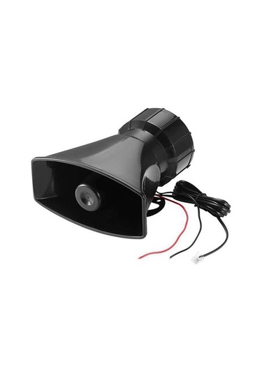 Flybuy Acil Durum Amplifikatörü Korna Sistemi - Polis Sireni Hava Kornası 12v Araç İçin