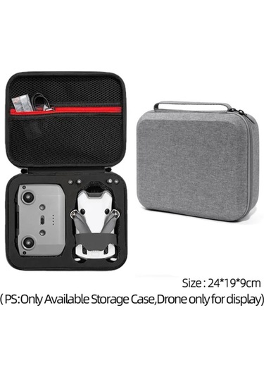 Soulader Djı Mini 4 Pro İçin Taşınabilir Drone Çantası, Su Geçirmez Sert Kılıf, Aksesuar Ve Pil Bölmeli Seyahat Çantası, Kolay Taşıma