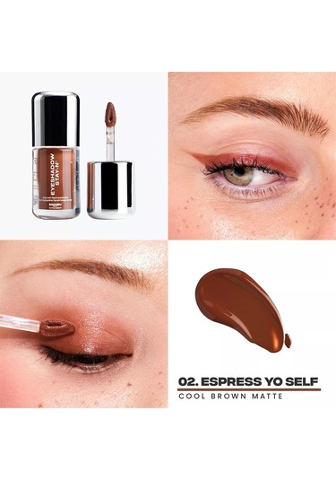 Sacheu Eyeshadow Stay-n Uzun Süre Kalıcı Likit Far 02 Espress Yo Self