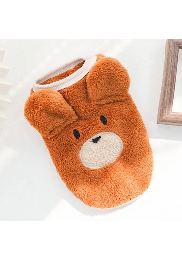 Sevimli Köpek Giysileri Kış Yelek Küçük Köpekler Kediler Için Sıcak Evcil Pembe L For 3.5-4.5 Kg