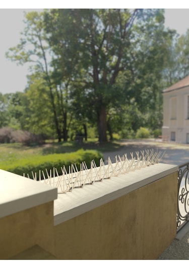 Plastik Kuşkonmaz Bariyer Kuş Engelleyici 3d Model 50 Cm