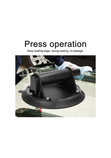 Yifomall 100kg Sıkıcı Vakumlu Emici Disk - Cam, Seramik, Granit Taşıma Ve Sabitleme Aleti - Düz Pürüzsüz Yüzeyler İçin - Tek Katlı Karton Paketli