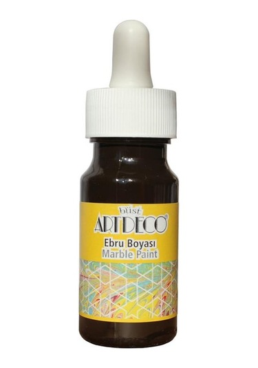 Artdeco Ebru Boyası 30Ml Kahverengi
