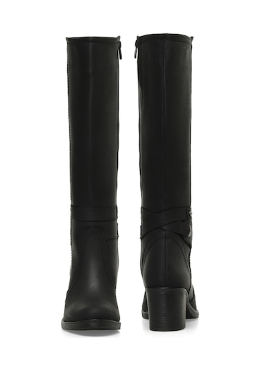 Butigo 24k-1032 4pr Siyah Kadın Topuklu Çizme 000000000101924974 Siyah