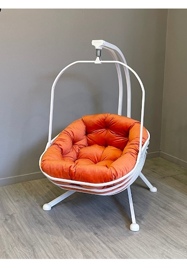 Murtiko Ev Bahçe Ofis Teras Balkon Lüks Minderli Hamak Salıncak