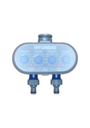 Hyundai G21010 Sulama Zamanlama Saati Çift Çıkışlı Elektronik