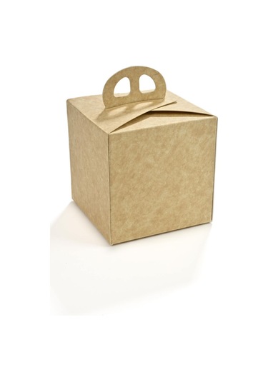 Pasta Kabı Beyaz-kraft 10 X 10 Cm 25 Adet