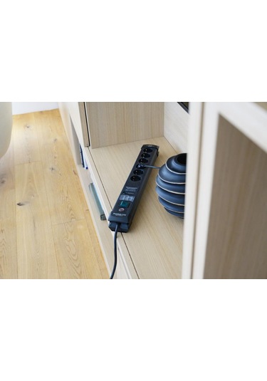 Brennenstuhl Premium-line 6 Soketli 3 Metre 60.000 Amper Akım Korumalı Parazit Giderici Priz