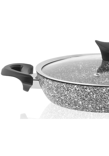 Taç Ultra Granit 3 Lü Omlet & Sahan Seti Gri TAÇ-3411