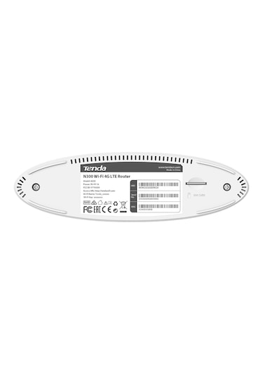 Tenda 4G03 N300 300 Mbps 2.4 GHz 4G LTE Router