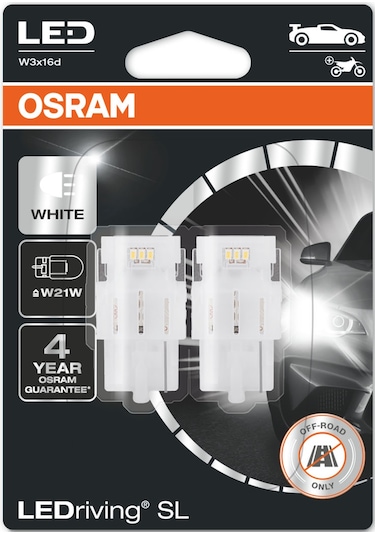 Osram T20 Dipsiz Tek Devreli Beyaz Led Ampul 12v 7505dwp 1 Tk