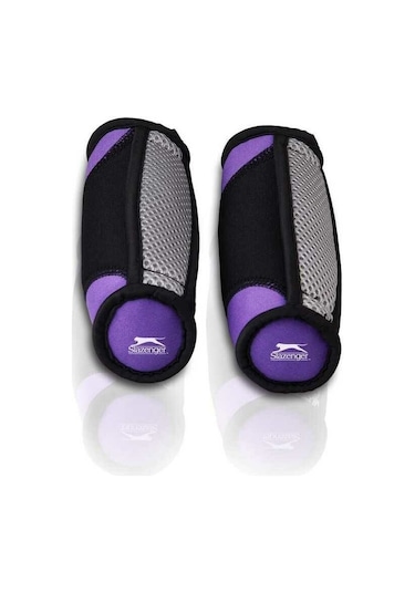 Slazenger Tutacaklı Neopren Dambıl 1 Kg + 1 Kg
