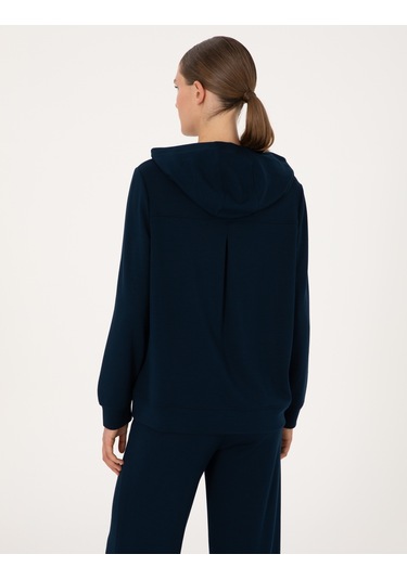 Pierre Cardin Kadın Lacivert Sweatshirt 50314972-vr033 Lacivert
