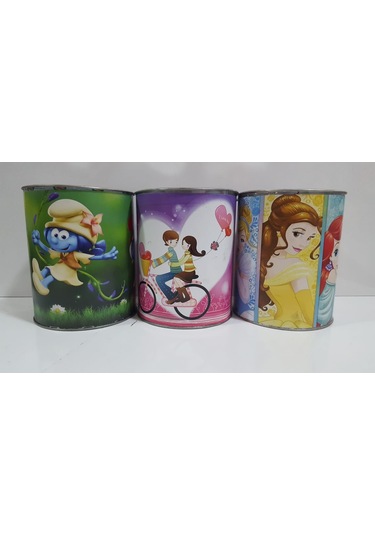 Çakır Kumbara Kız Çocuk Büyük 3'Lü Set