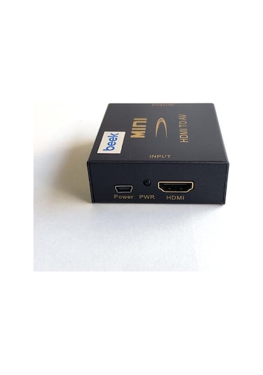 Beek Bs-cv-ha-rca Hdmı To Rca 1 X Hdmı 1 Mini Usb 1 Video 2 Hoparlör Dönüştürücü Adaptör