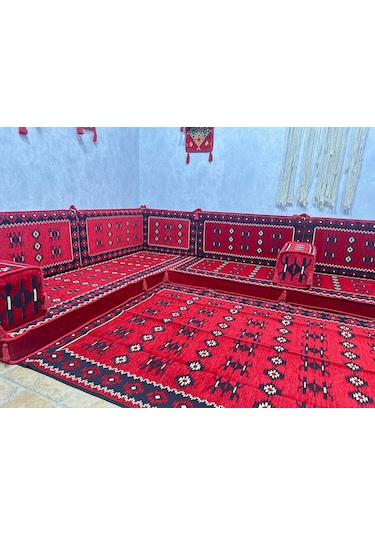 Coton Şark Köşesi Lüks Minder Takımı