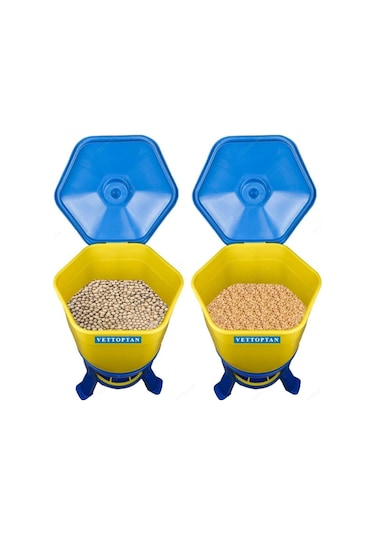 Tavuk Yemlik 40 Litre Kova Kapasiteli 2 Adet