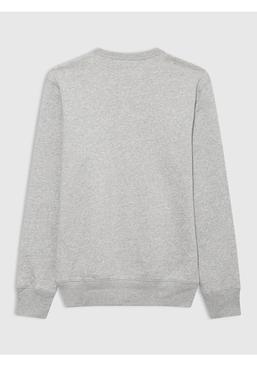 Gap Logo Bisiklet Yaka Sweatshirt-12711 Gri