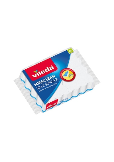 Vileda Mıraclean Silgi Sünger Beyaz 2'li