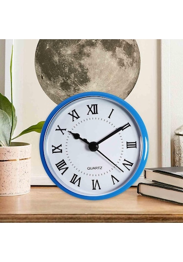 Suntek Magideal Saat Ekleme Aksesuarları Oturma Mavi-roma-numarası Beyaz - Mavi