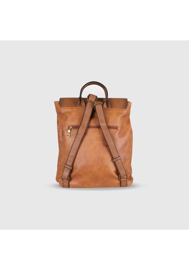 Ççs Kadın Sırt Çantası C.ccs17431 Camel Camel