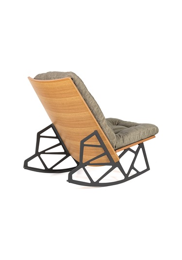 Ninni Sallanır Koltuk Meşe Dokulu Kumaş