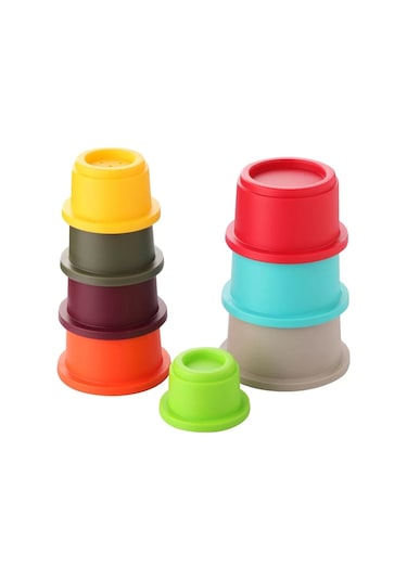 LC Eğitici Yuvarlak Renkli Kaplar