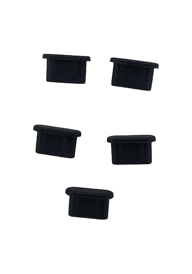 Emrebilisim Type-c Telefonlara Uyumlu Toz Ve Kir Önleyici Şarj Soketi Koruyucu Tıpa Slikon 5 Adet Tüm Type-c