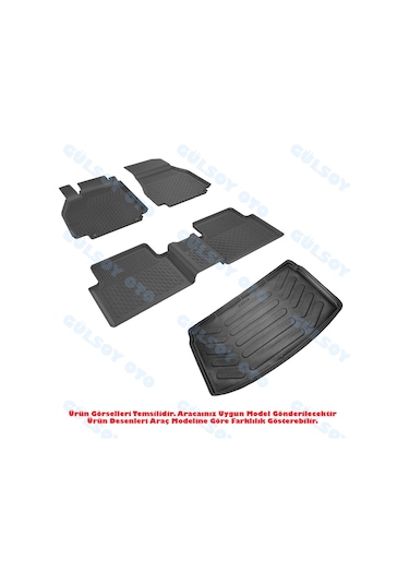 Sahler Opel Astra J Sedan Havuzlu Paspas Ve Bagaj Havuzu Set 2010